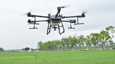 Magelang Menuju Smart Farming: Drone Jadi Solusi Atasi Hama Padi