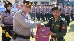 Polres Wonosobo Beri Penghargaan untuk Anggota dan Warga Berprestasi